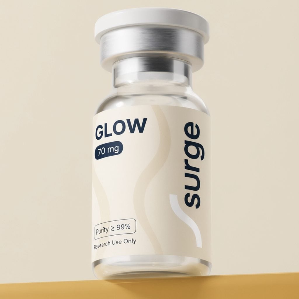 Glow research vial